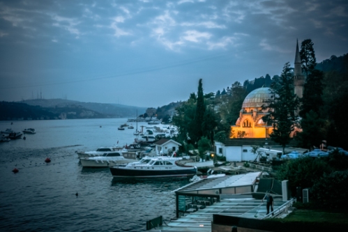 Images by Lauren Mowery. Istanbul's Bosphorus at Dawn